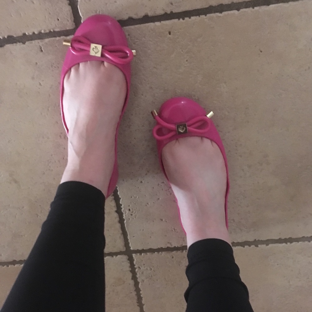 Kate Spade Jelly Flats